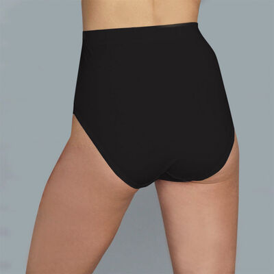 Imagen 2 del producto Calzón Cuadro Maxi Mujer Intime NEGRO