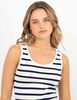 Vestido Corto Slim Sin Mangas Mujer Icono