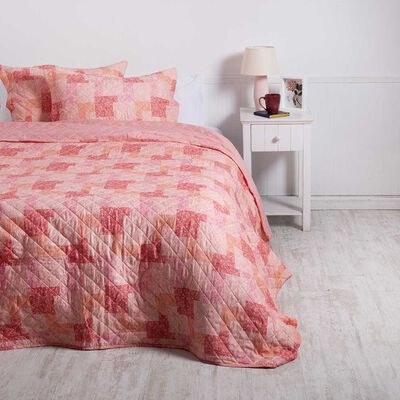 Quilt Mashini 1,5 Plazas Estampado Virgo