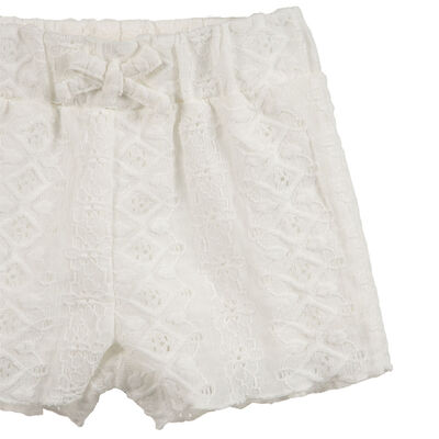Imagen 2 del producto Short Encaje Niña Chess Blanco
