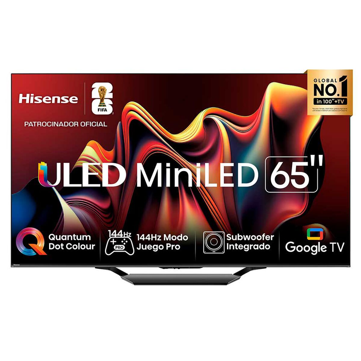 ULED 65" Hisense Mini LED 65U7N Smart TV 4K UHD