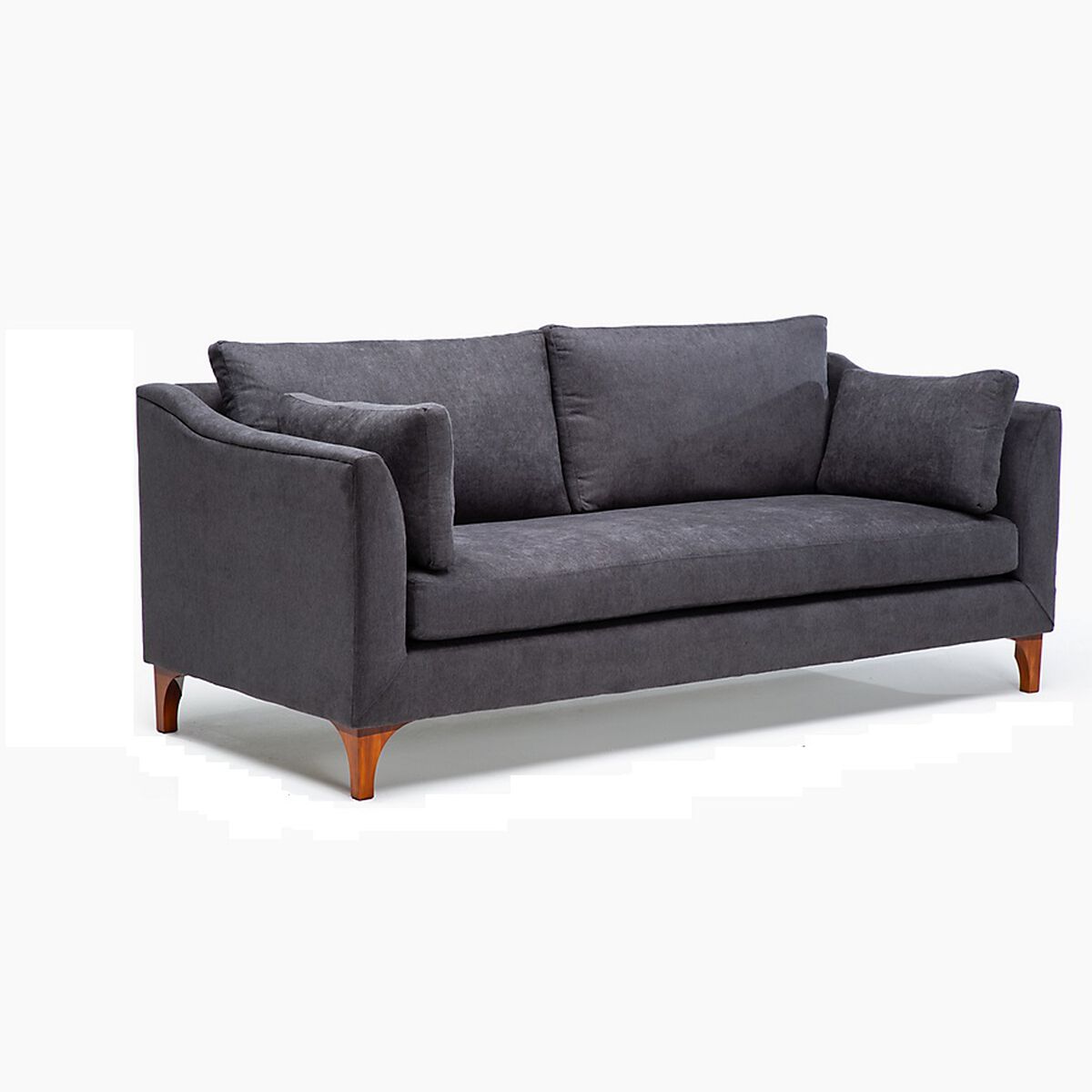 Sof&aacute; Barra Design Grecia 3 Cuerpos Gris