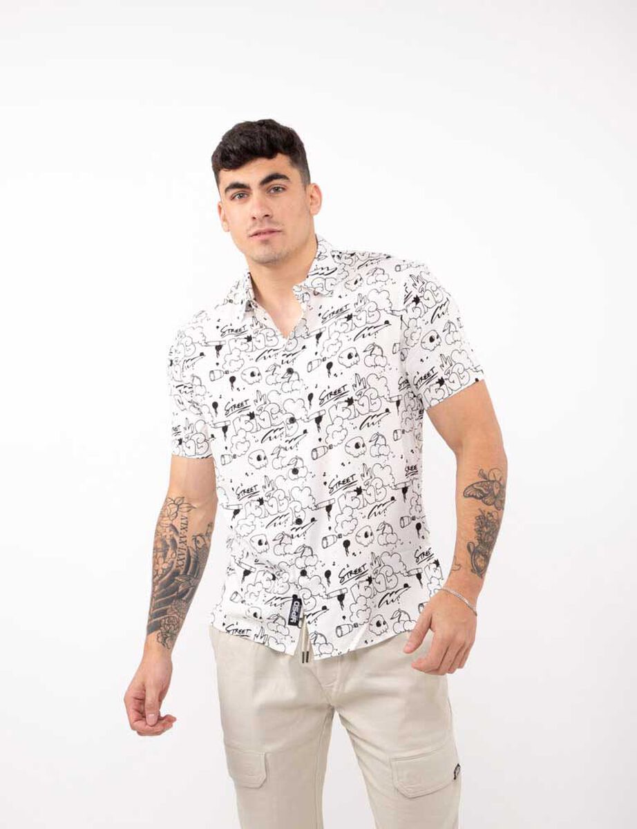 Camisa Manga Corta Hombre Icono