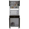 Mueble para Microondas Tuhome Kitchen 60 Blanco-Wengue