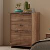 Comoda Zapatera Amuv 3 Cajones Café