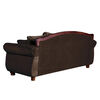 Sof&aacute; Tela Soft Velvet Latam Home Catania 3 Cuerpos