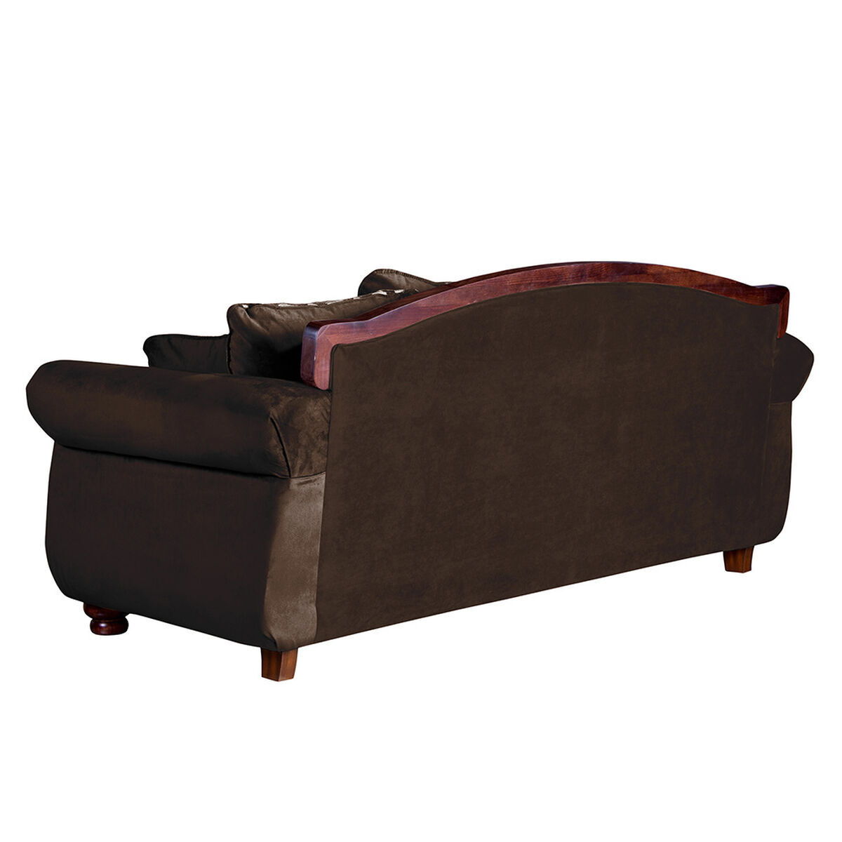 Sof&aacute; Tela Soft Velvet Latam Home Catania 3 Cuerpos