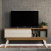 Rack TV Altavision Frizz 65" Café Claro