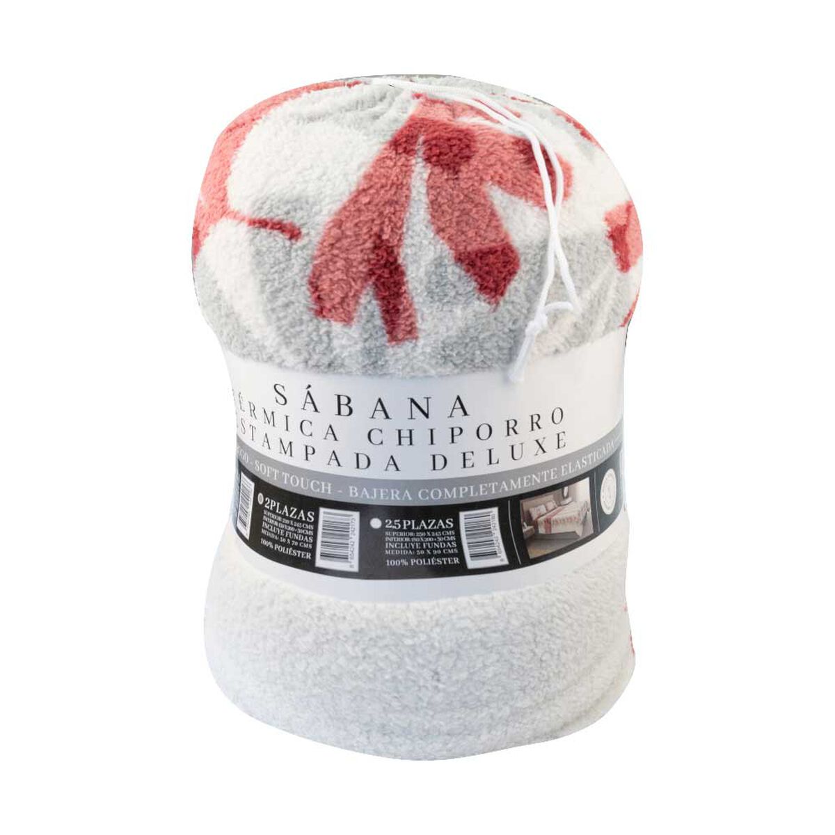 Juego de S&aacute;banas Doral King Chiporro Estampado D3