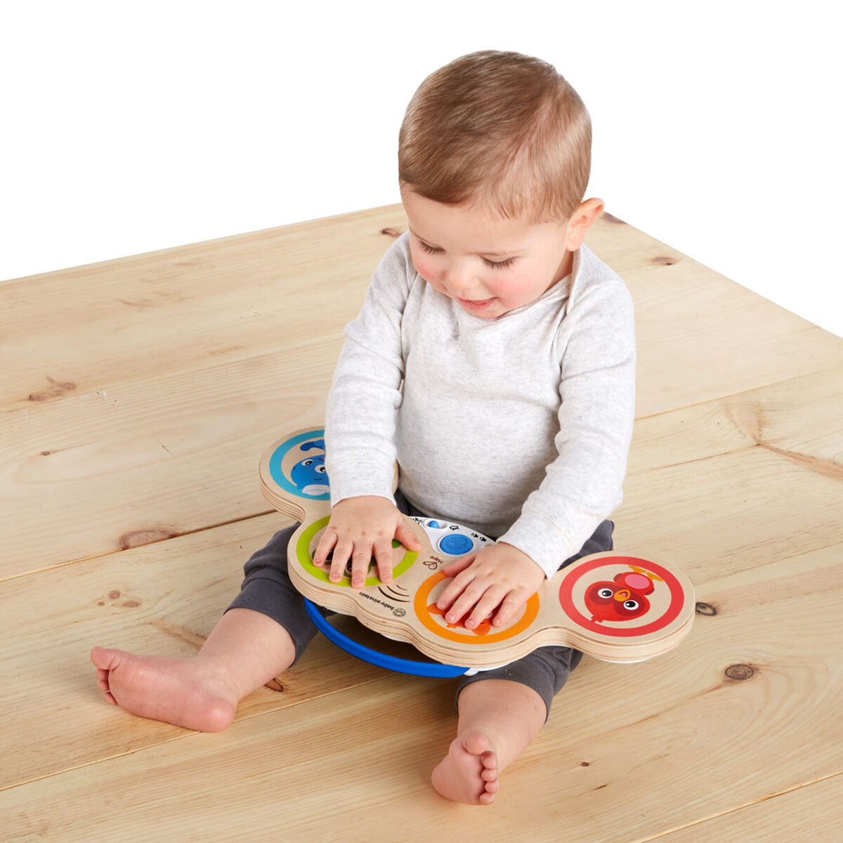 Tambores Musicales para Niños Multicolor Hape