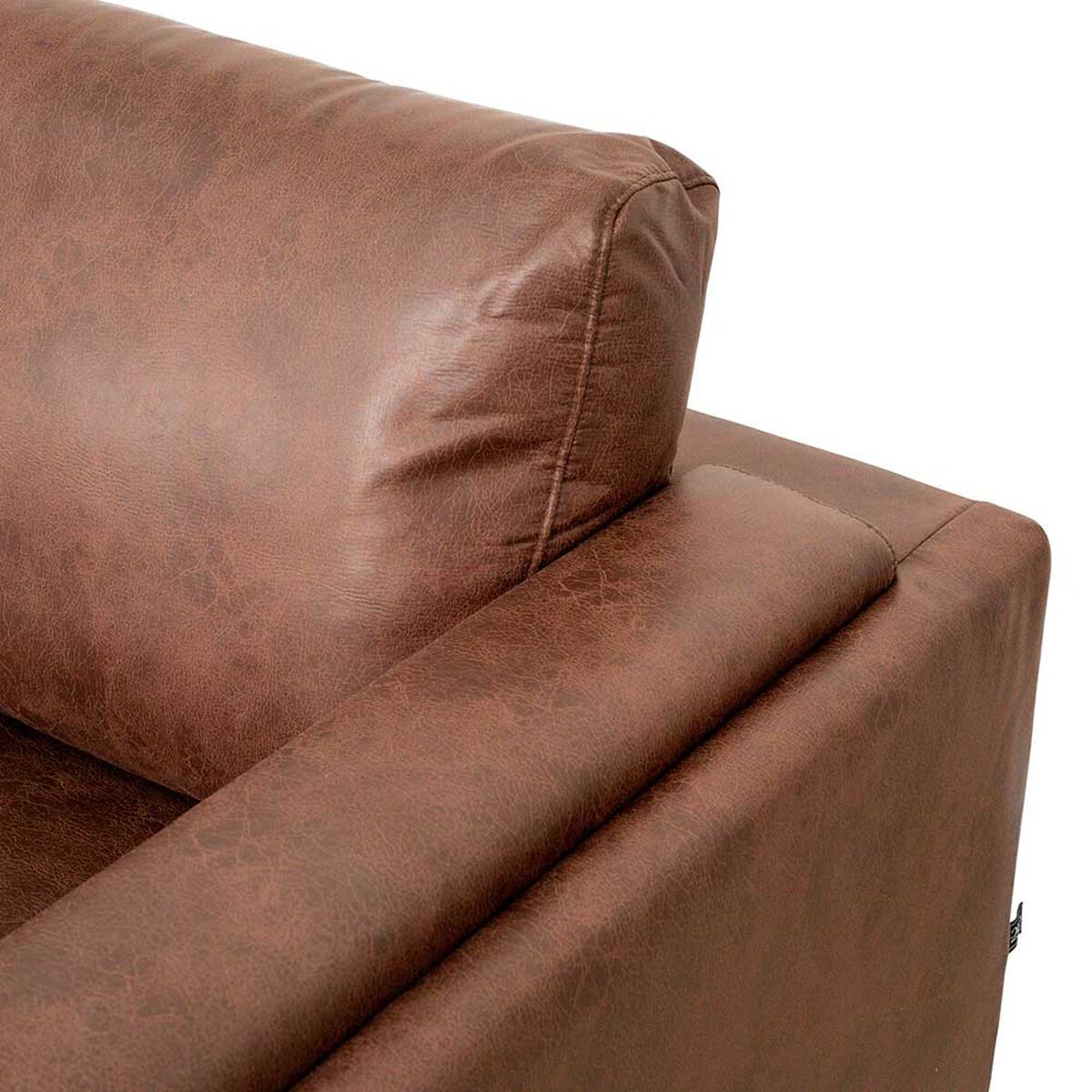 Sof&aacute; Seccional Izquierdo CIC Mart&iacute;n Badlands 5 Cuerpos Tabaco