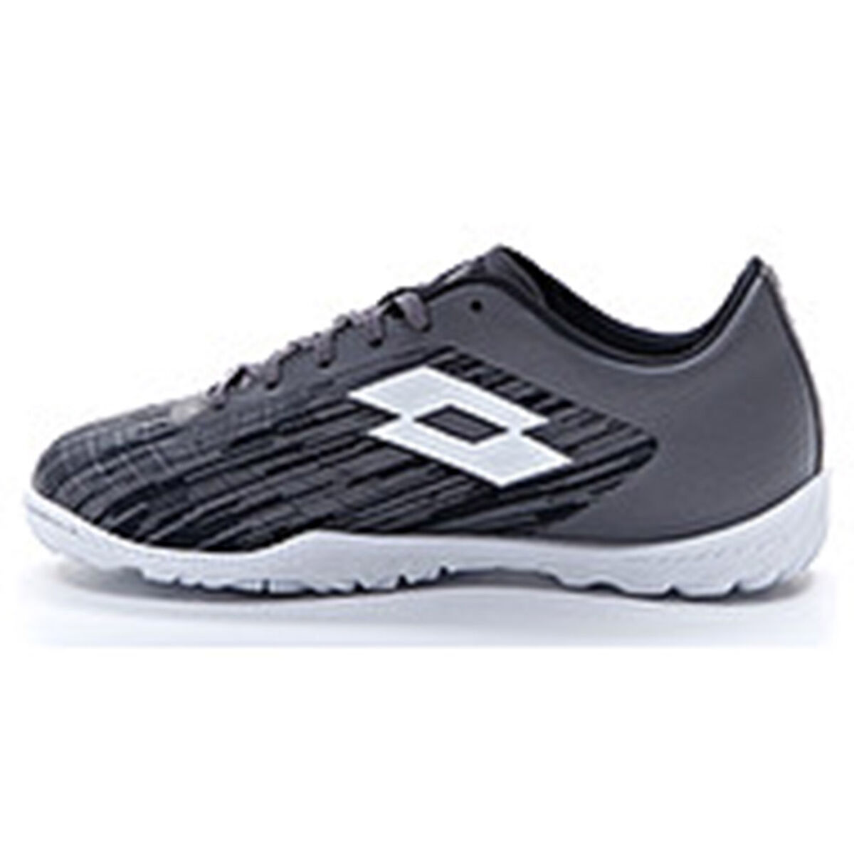 Zapatilla Baby Fútbol Niño Lotto Solista 700 III TF Jr L BK/WH