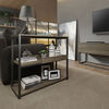 Estante Bajo Vekkahome Nilton Negro