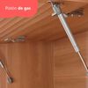 Modulo Aéreo Roca Macadamia 1 Puertas Blanco