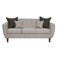 Sofá Black Factory Huevito 3 Cuerpos Beige