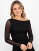 Vestido Corto Manga Larga Mujer Icono