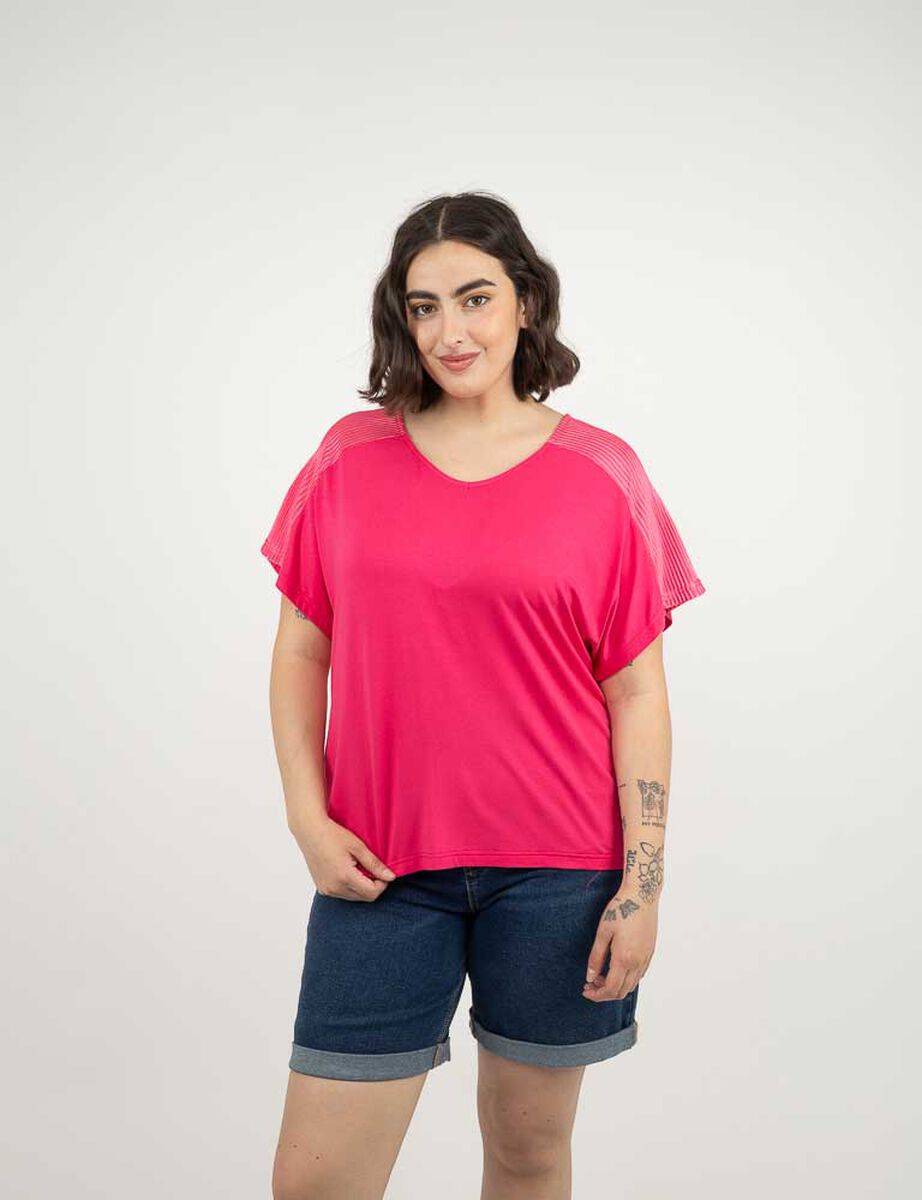 Polera Manga Corta Mujer Extralindas
