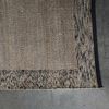 Bajada de Cama Idetex Melange 90 x 60 Negro y Beige