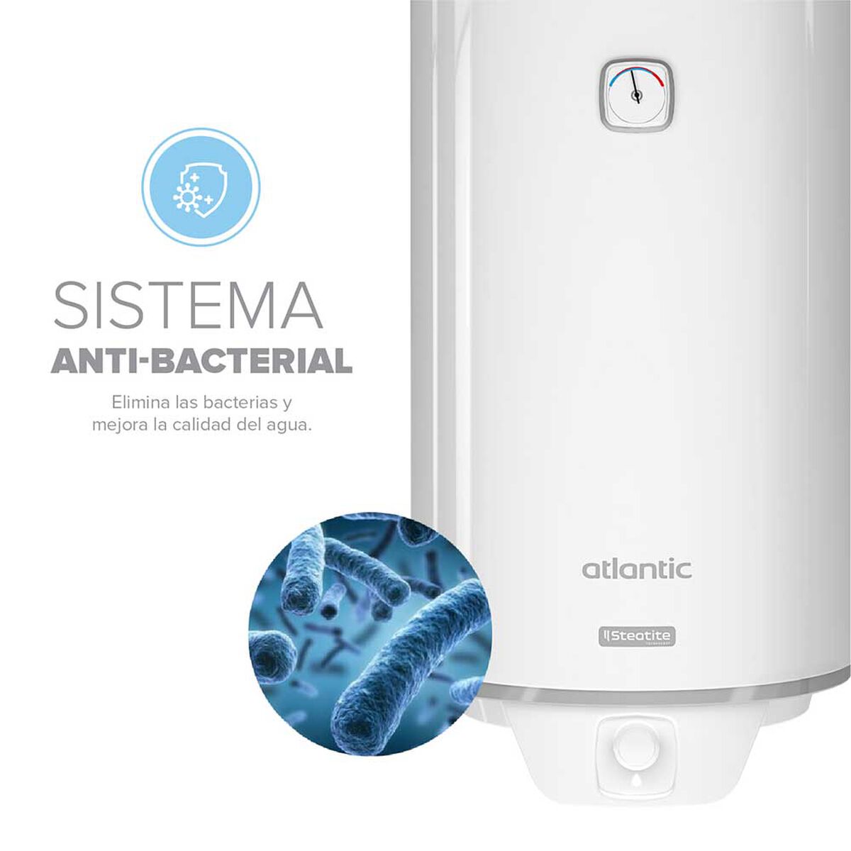 Termo Electrico Atlantic Steatite 100 100 lts.