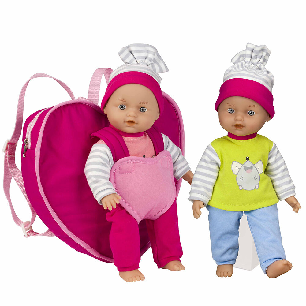 Muñeca con Mochila Porteadora Loko Toys | Abc