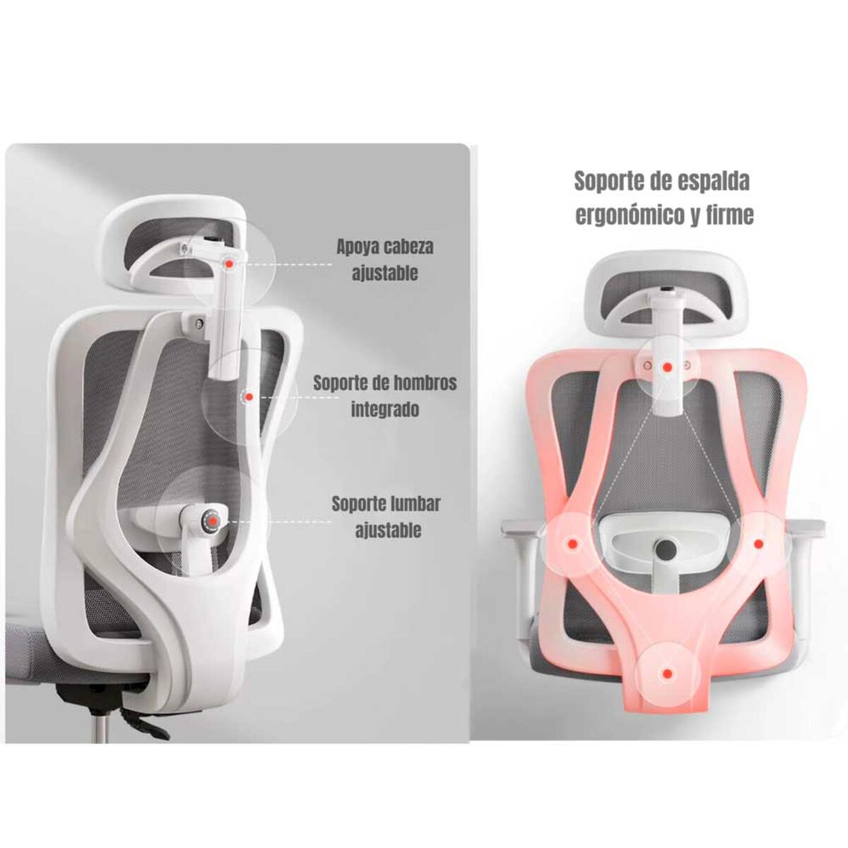 Silla de escritorio LuBabycas W205 Negro