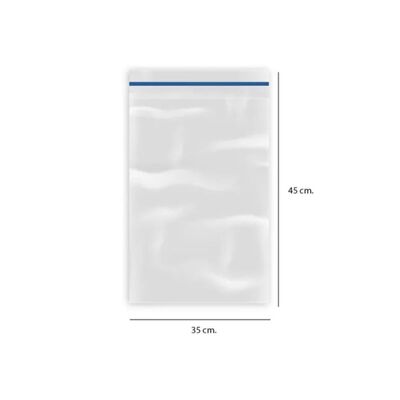 Imagen 2 del producto Bolsa Ziploc De Gaune Cierre Zipper Transparente 200 Unidades