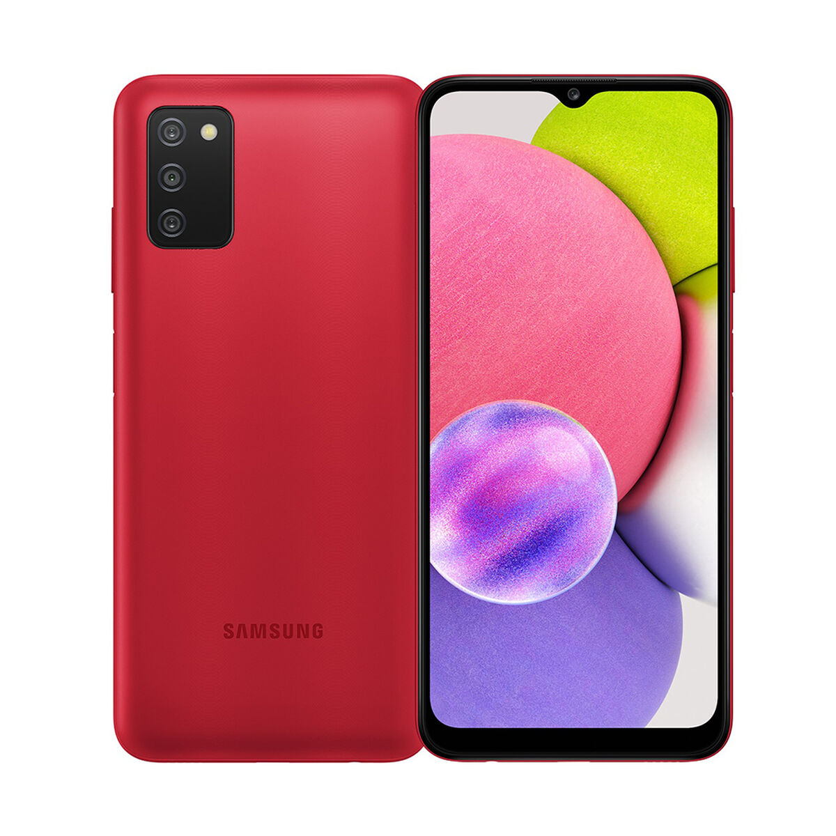 Celular Samsung Galaxy A03s 64GB 6,5" Rojo Liberado