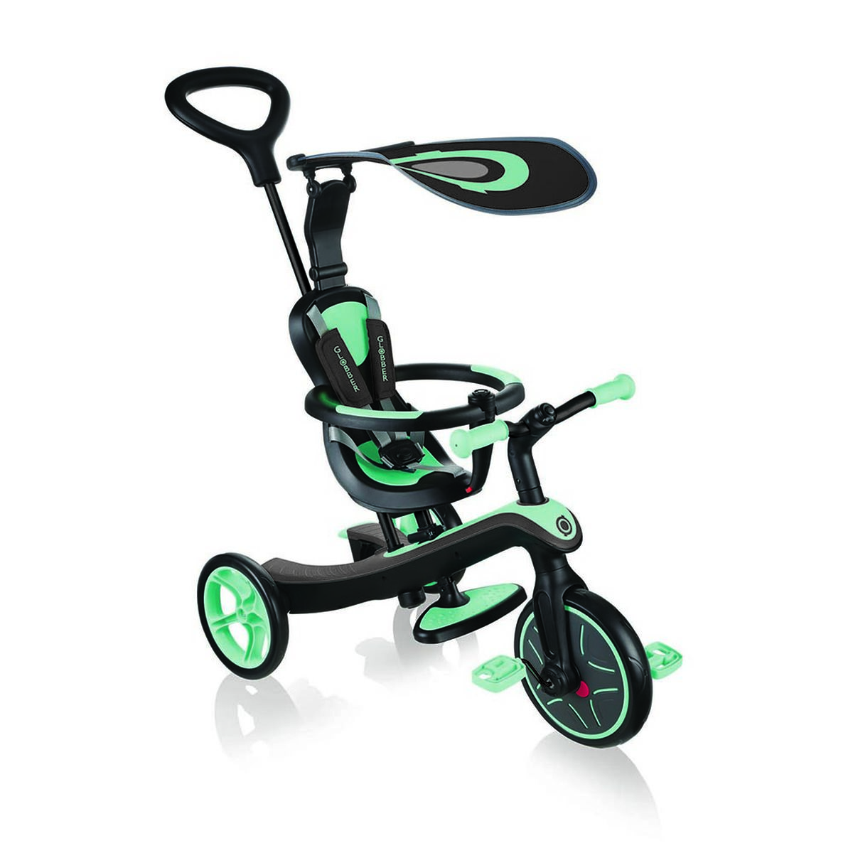 Triciclo 4 en 1 Verde Globber