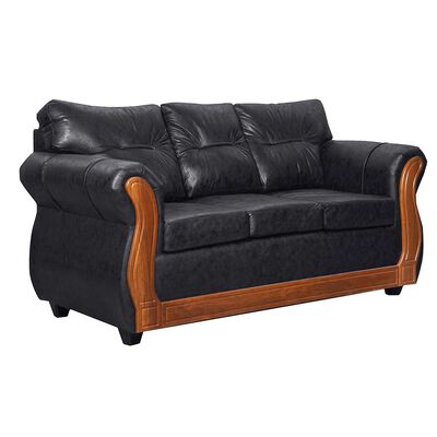 Imagen 2 del producto Sofá Black Factory Toronto 3 Cuerpos Negro