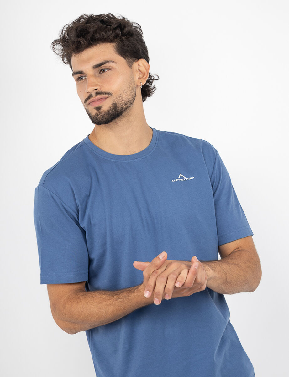 Polera Manga Corta Deportiva Hombre Alpinextrem