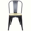 Set 4 Sillas Idetex Antique Negra