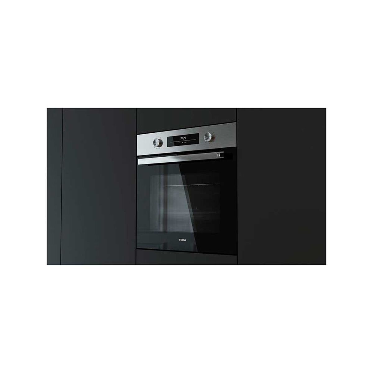 Horno Empotrable Teka HSB 6350 SS 71 lts. Acero Inox + Cristal Negro