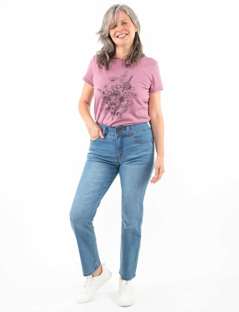 Jeans Recto Mujer Portman Club