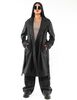 Abrigo Trench Ecocuero Mujer Icono
