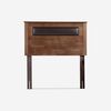 Cama Europea Rosen 1,5 Plazas New Ergo T + Respaldo Ferrara