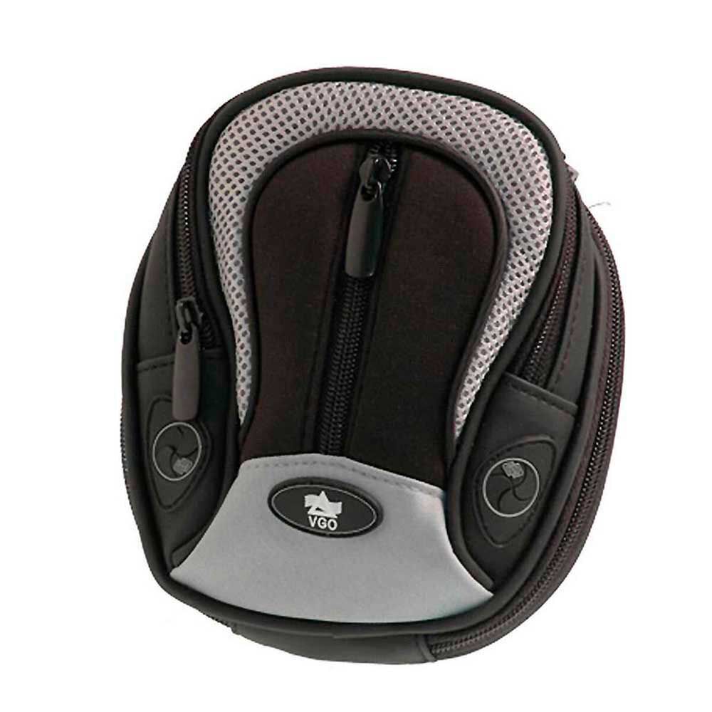 Porta CD Vinílico Vgo 12 Cds Negro