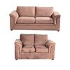 Juego de Living Latam Home Ancona 3 Cuerpos + Sof&aacute; 2 Cuerpos Beige
