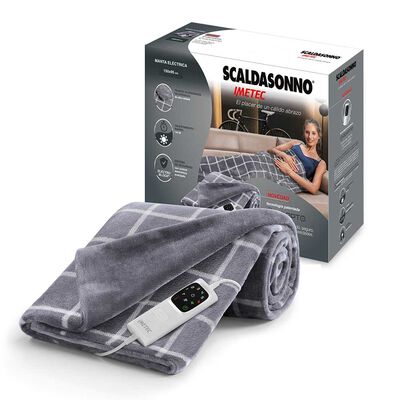 Manta Scaldasonno/imetec Manta Gris 1 Plaza