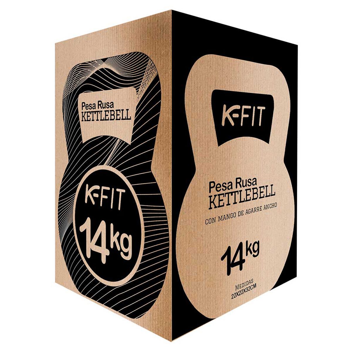 Pesa Rusa Kettlebell 14kg K-fit