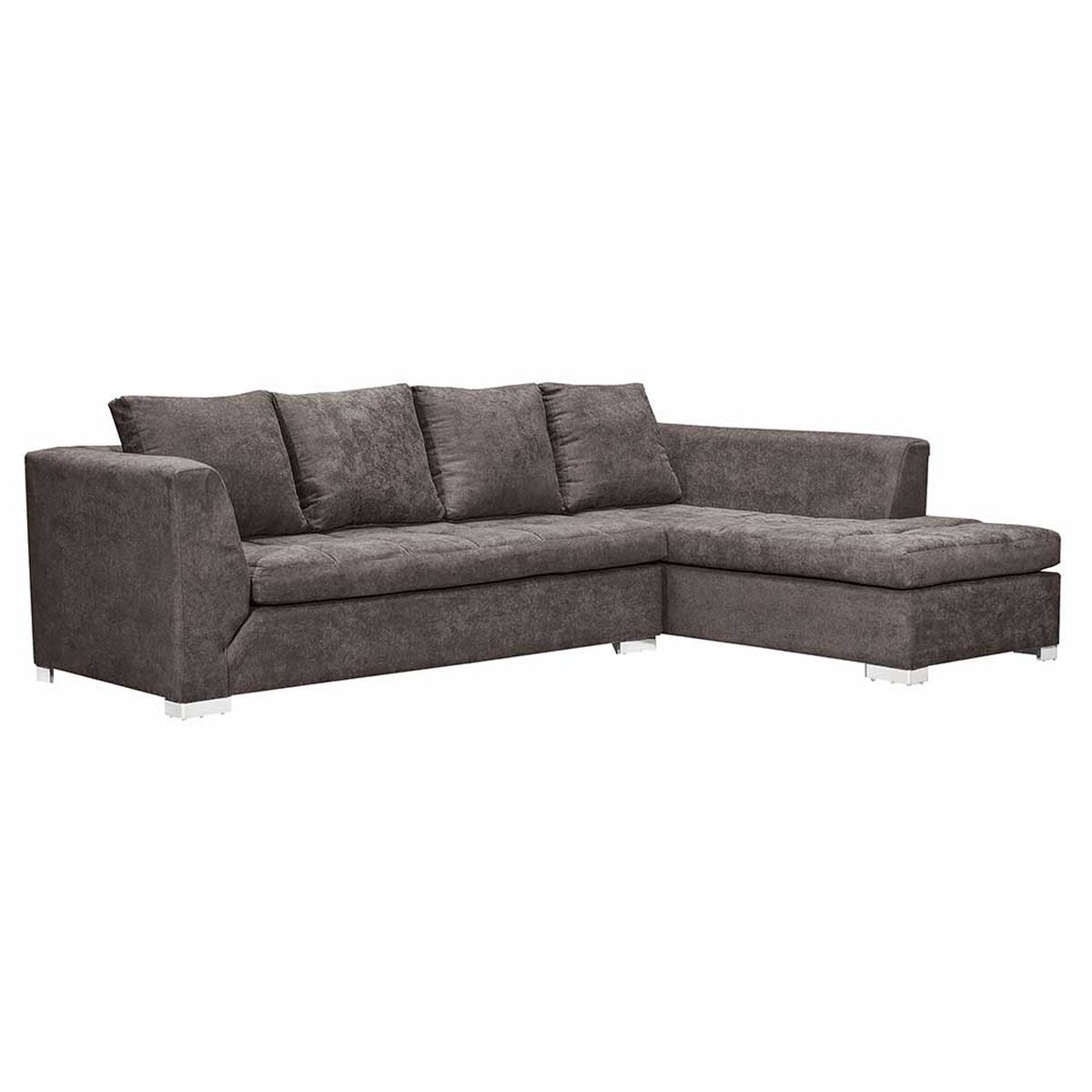 Sof&aacute; Seccional Innovamuebles Chelsea 4 Cuerpos Chocolate