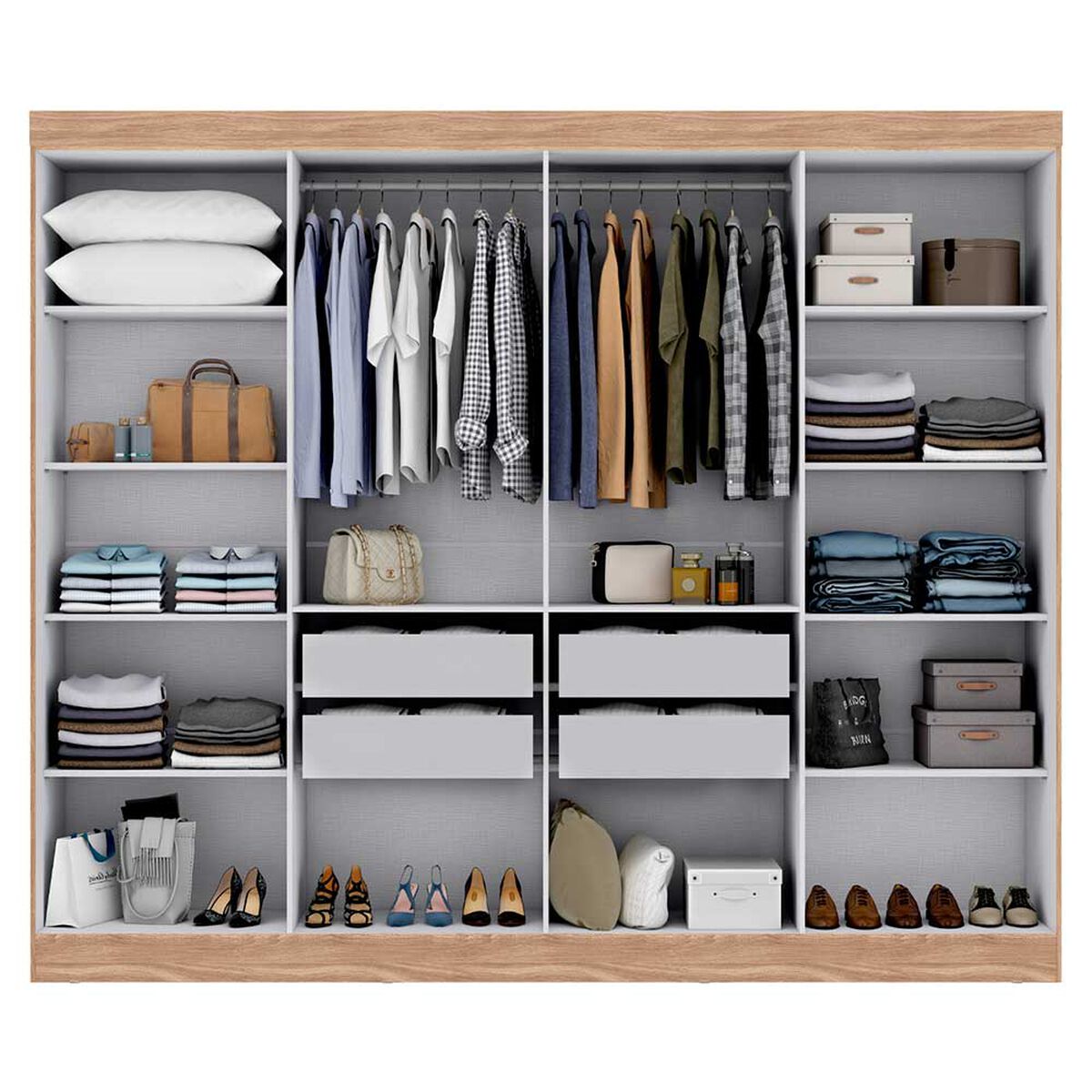 Closet 8P 4C Paris Gris