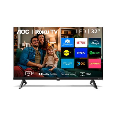 Imagen 1 del producto Smart TV LED 32” AOC Roku TV HD 32S5045