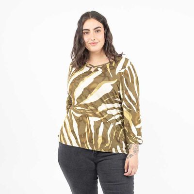 Polera Manga Larga Mujer Extralindas