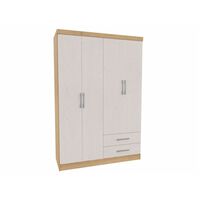 Clóset Yardas Y444 4 Puertas 2 Cajones