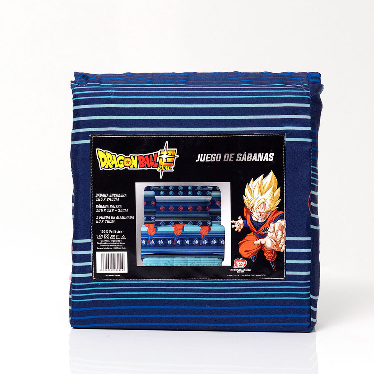 Juego de S&aacute;banas Dragon Ball Z 1,5 Plazas