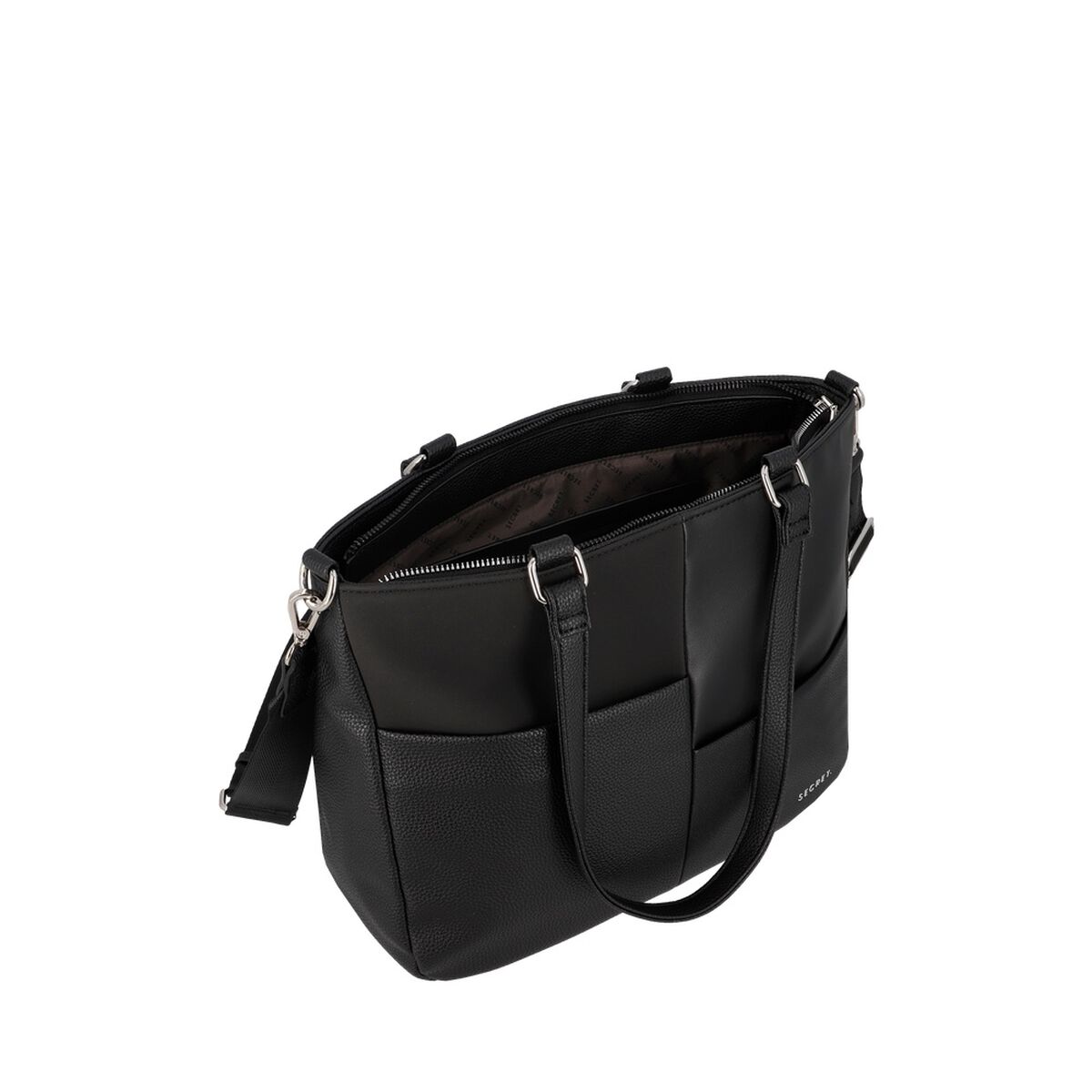Cartera Tote Secret Malaga ST6 M Negro