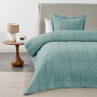 Quilt Cannon 1.5 Plazas Block Sage