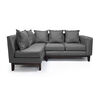 Seccional Izquierdo Living Factory Berlin 4 Cuerpos Gris