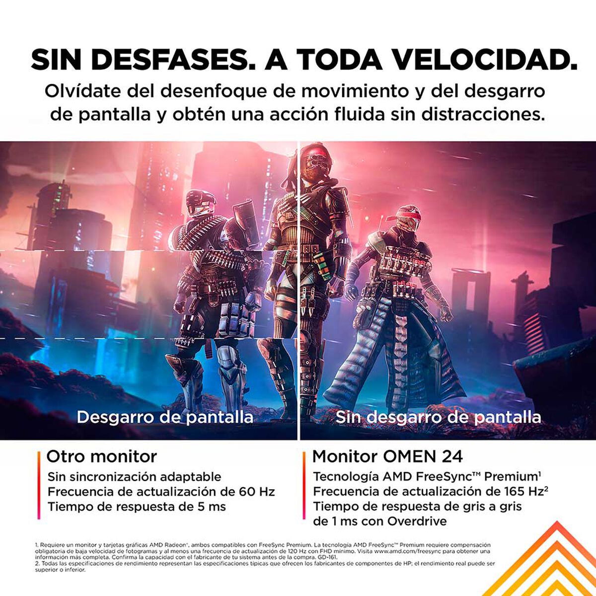 Monitor Gamer HP 780D9AA 23.8" 1920 x 1080 (FHD)