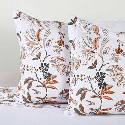 Imagen 2 del producto Juego de Sábanas Elements & Co 200 Hilos 2 Plazas Nouveau Blanco